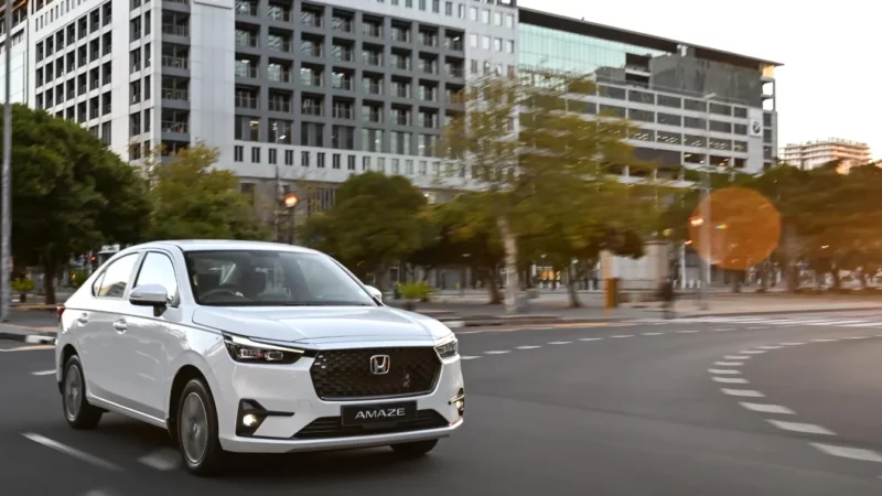 Honda Amaze the affordable sedan for South African road trips